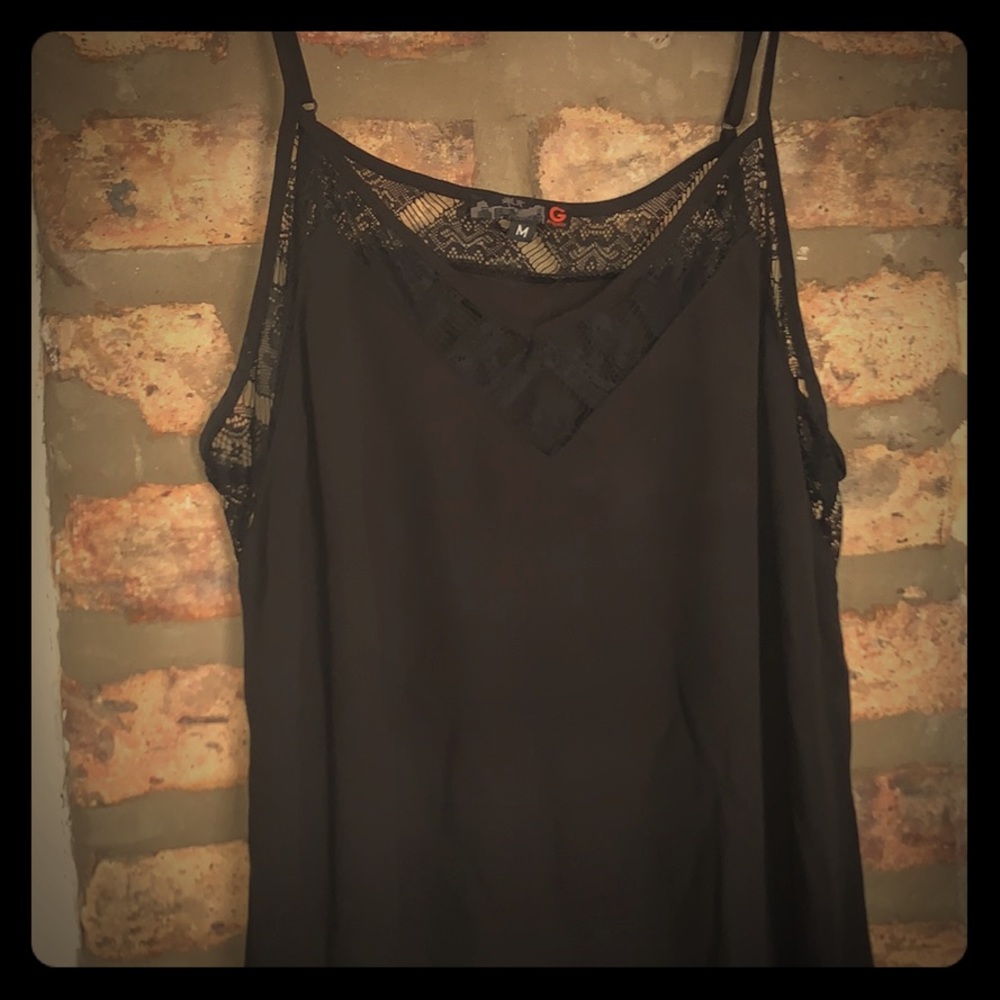 G by Guess Black Slip Dress
